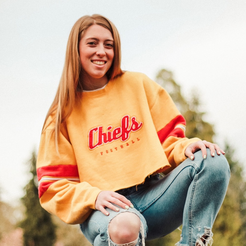Chiefs Cropped Sweatshirt